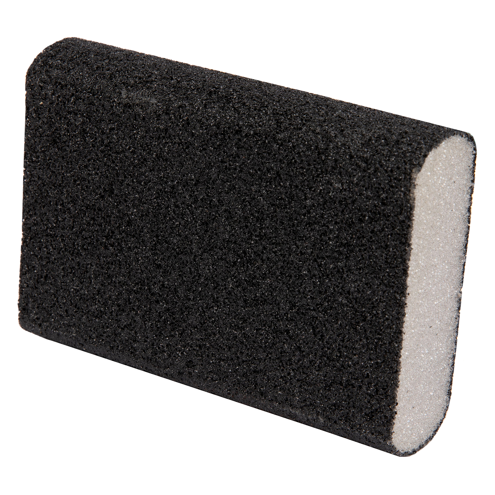 Губка для шлифования, 100 х 70 х 25 мм, овал, средняя жесткость, P60