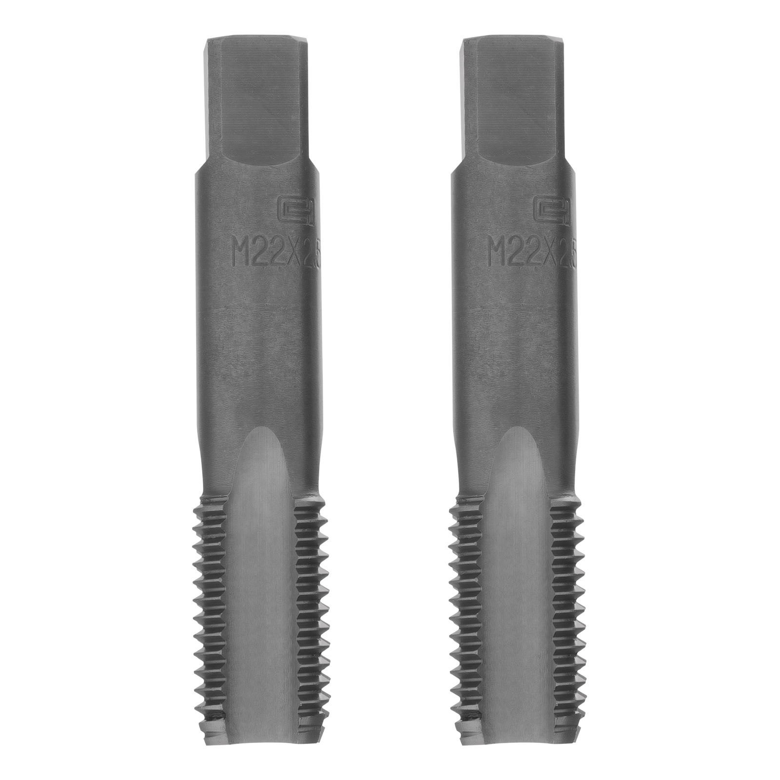 Метчик ручной М22 х 2,5 мм, комплект из 2 шт.