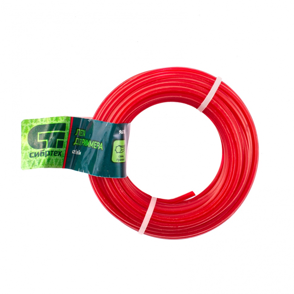 Леска для триммера семь граней, 3,0 мм х 10 м, Россия