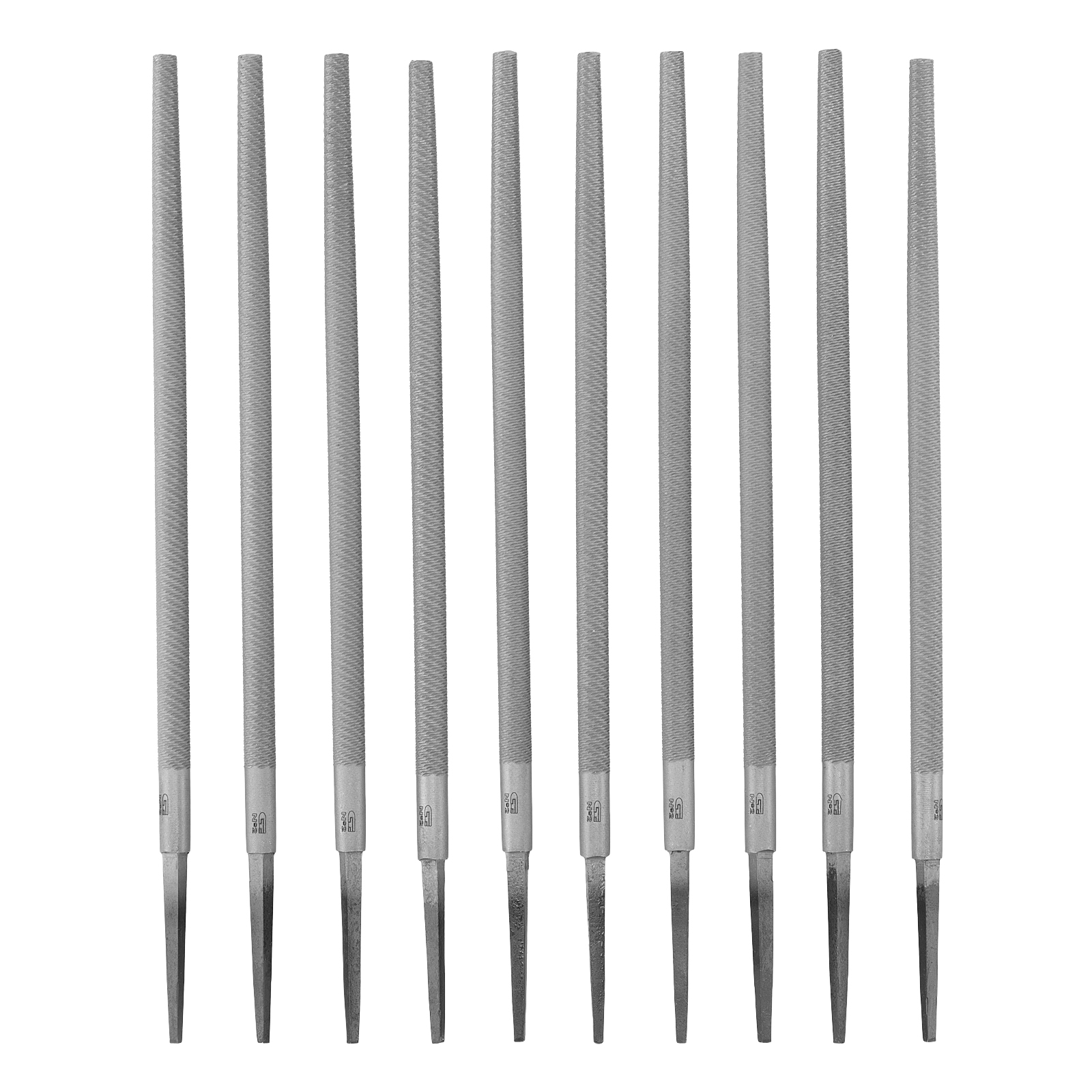 Напильник, 250 мм, №2, круглый, сталь У13А