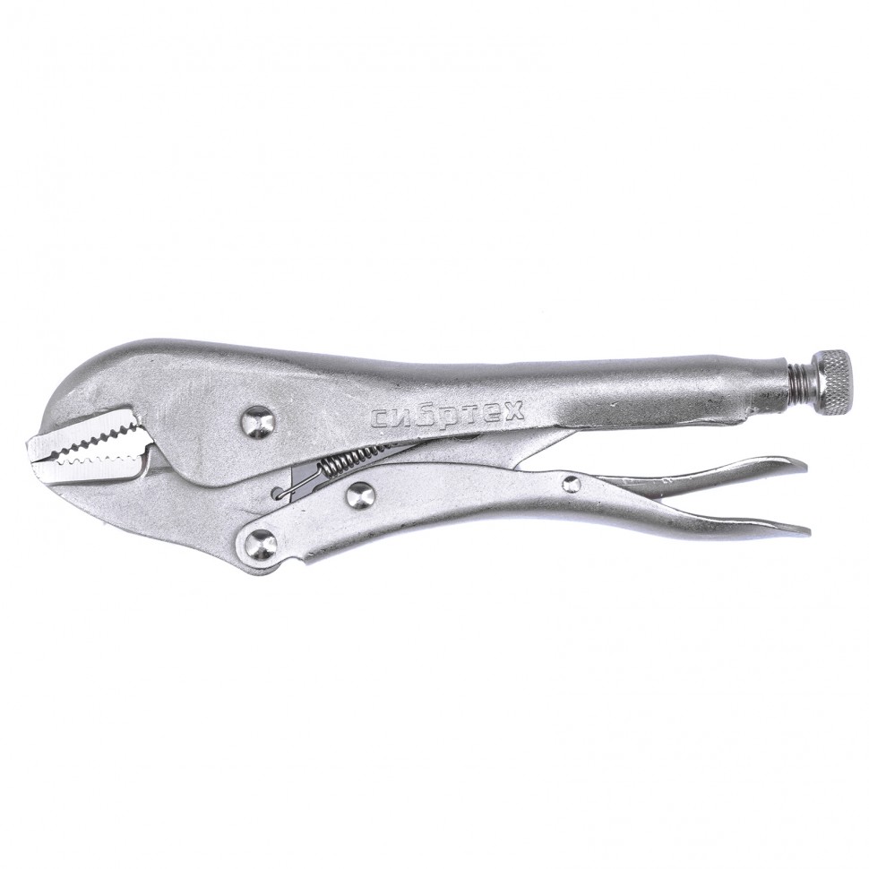 Зажим ручной, усиленный, плоский захват, 225 мм