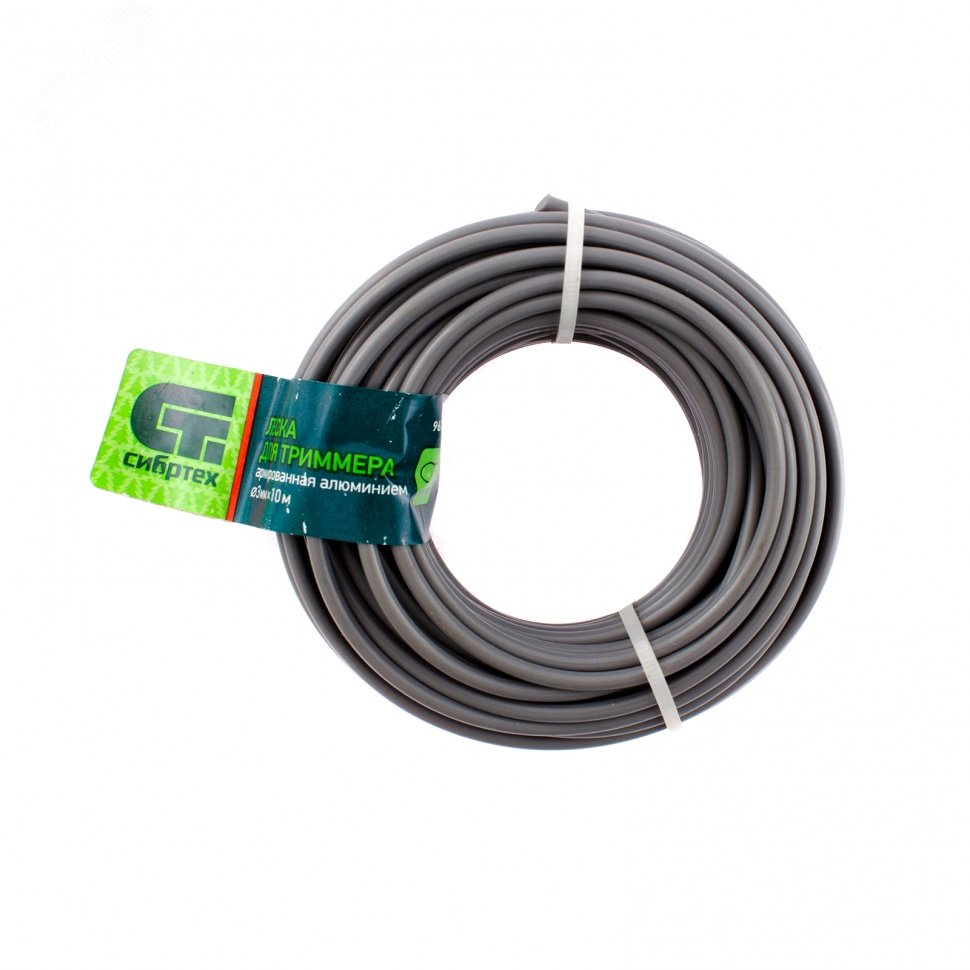 Изображение товара Леска для триммера Сибртех 3 мм х 10 м для профессиональных кос