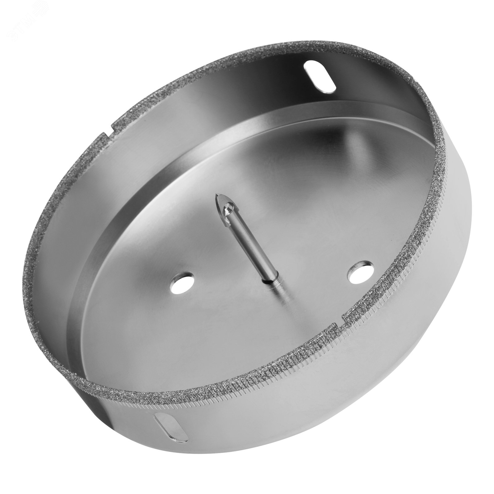 Изображение товара Сверло по керамической плитке и стеклу 120 мм с центирующим сверлом и шестигранным хвостовиком