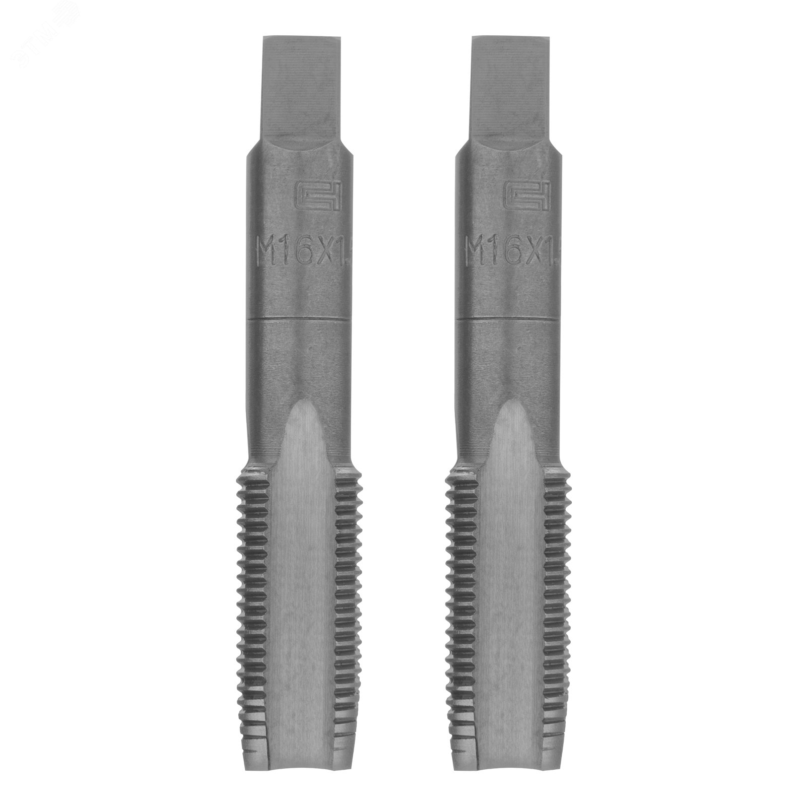 Изображение товара Метчик ручной М16 х 1,5 мм, комплект из 2 шт. (шт)
