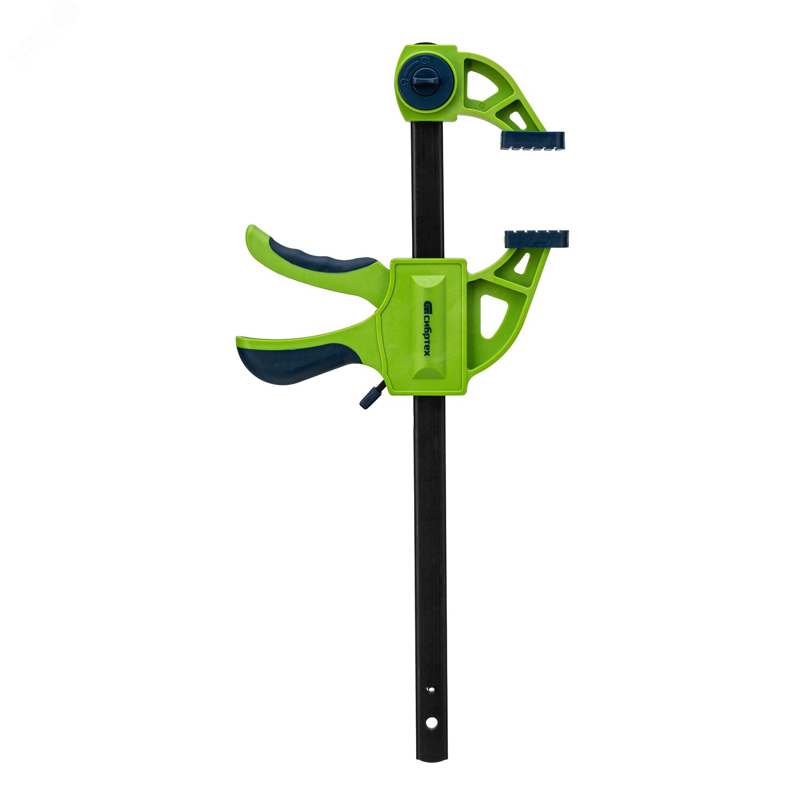 Изображение товара Струбцина F-образная, быстрозажимная, 200х70х420 мм,пласт.корпус,фиксатор,двухкомп. рук-ка (шт)