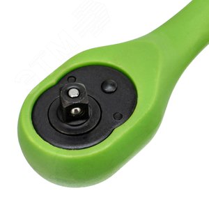 Ключ-трещотка 1/4, CrV, 72 зуба, с быстрым сбросом - фото 3