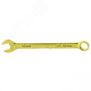 Изображение товара Ключ комбинированный, 10 мм, желтый цинк (шт)