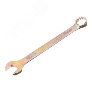 Изображение товара Ключ комбинированный, 17 мм, желтый цинк (шт)