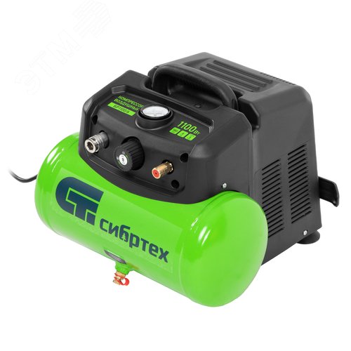 Изображение товара Компрессор воздушный безмаслянный BL 1100/6 1100Вт, ресивер 6 литров, 180 л/мин (шт)