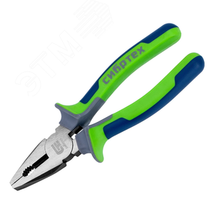Изображение товара Плоскогубцы комбинированные, 200 мм, фосфатирование, трехкомпонентные рукоятки (шт)