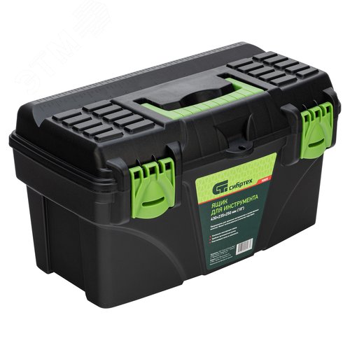 Изображение товара Ящик для инструмента 18', 430х235х250 мм, пластик, Россия (шт)
