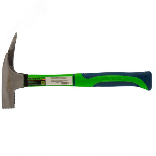 Изображение товара Молоток кровельщика, 600 г, фибергласовая обрезиненная рукоятка (шт)