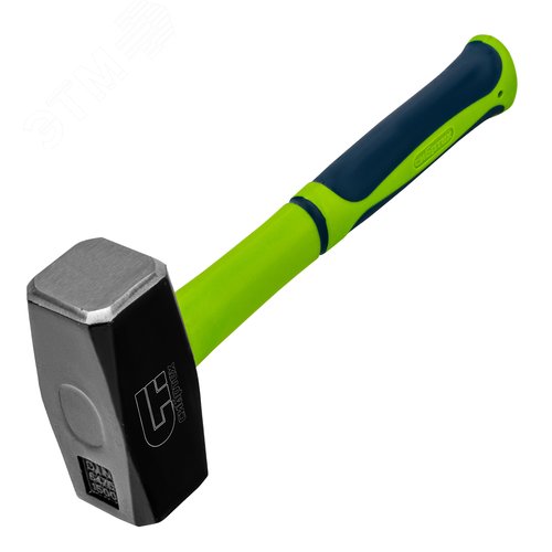 Изображение товара Кувалда, 1500 г, фибергласовая обрезиненная рукоятка (шт)