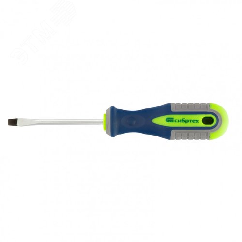 Изображение товара Отвертка, SL5,0х75 мм, CrV, 3к рукоятка (шт)