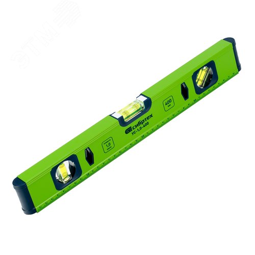 Изображение товара Уровень алюминиевый УС-1,0-400, фрезерованный, 3 глазка, 400 мм (шт)