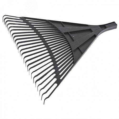 Изображение товара Грабли веерные пластиковые, 600 мм, 24 плоских зуба, без черенка, Россия (шт)