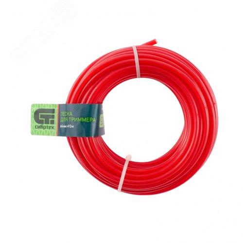 Изображение товара Леска для триммера круглая, 4,0 мм х 10 м, Россия (шт)