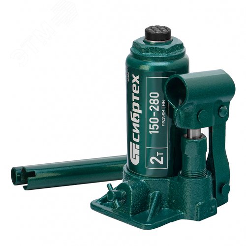 Изображение товара Домкрат гидравлический бутылочный, 2 т, 150-280 мм (шт)