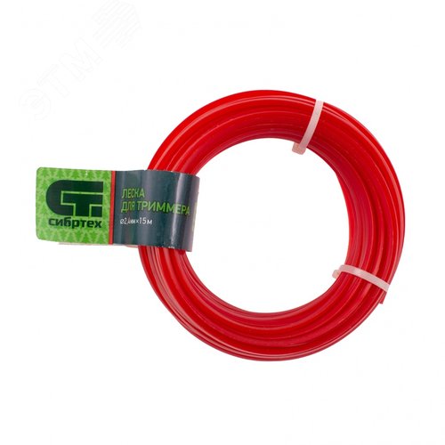 Изображение товара Леска для триммера треугольная, 2,4 мм х 15 м, Россия (шт)