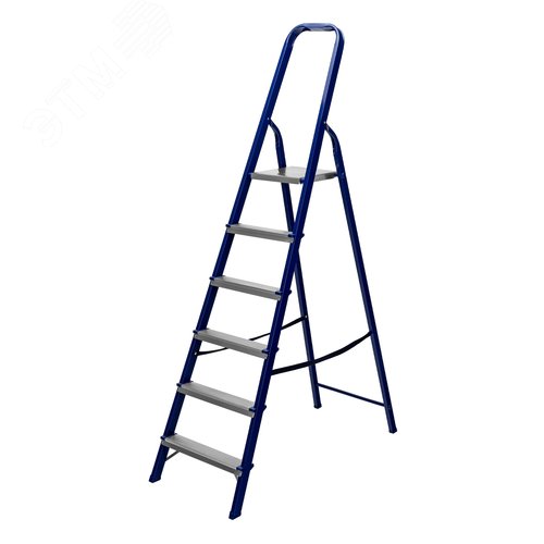 Изображение товара Стремянка, 6 ступеней, стальная, Россия (шт)