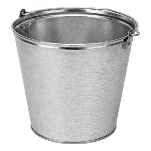 Изображение товара Ведро 12 л, оцинкованное, Россия (шт)
