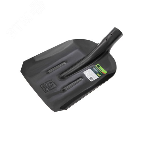 Лопата совковая, 235х285 мм, ребра жесткости, без черенка, Россия - фото 1