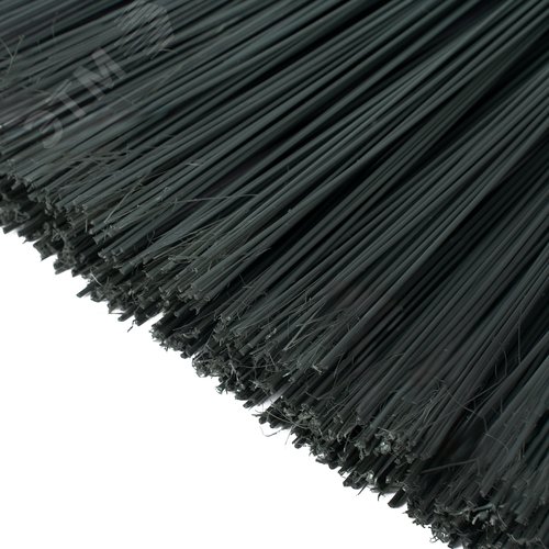 Метла полипропиленовая, 345х200 мм, веерная распушенная, без черенка, Россия - фото 3