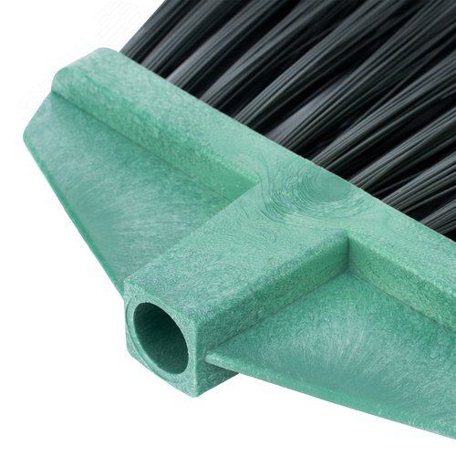 Метла полипропиленовая, 345х200 мм, веерная распушенная, без черенка, Россия - фото 4