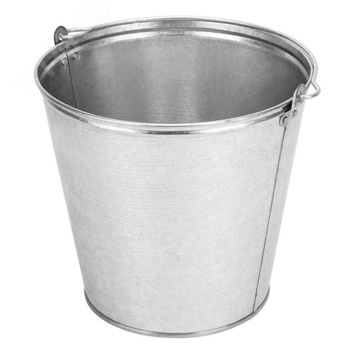 Ведро 15 л, оцинкованное, Россия - фото 1