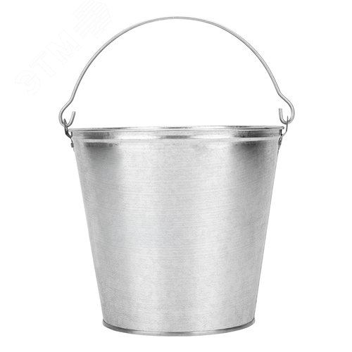 Ведро 15 л, оцинкованное, Россия - фото 2
