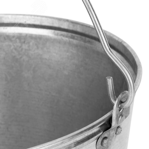 Ведро 15 л, оцинкованное, Россия - фото 4