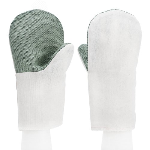 Изображение товара Рукавицы специальные х/б с наладон. двунитка, 2 размер, (пар)