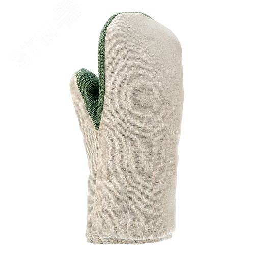 Изображение товара Рукавицы специальные х/б с наладон. двунитка, утеплённые, ватин, 2 размер, (пар)