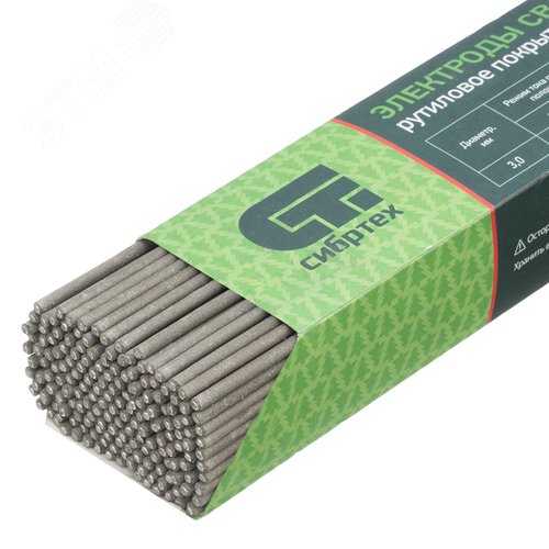 Изображение товара Электроды MP-3, диам. 3 мм, 4,5 кг., рутиловое покрытие (шт)