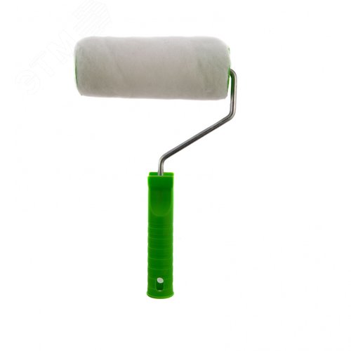 Изображение товара Валик 'ИСКУССТВЕННЫЙ МЕХ' с ручкой, 150 мм, ворс 15 мм, D 48 мм, D руч. - 6 мм, полиэстер (шт)