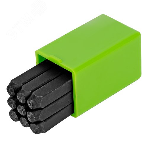 Изображение товара Клейма штамповочные, ударные, цифровые, 3 мм (шт)