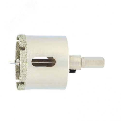 Изображение товара Сверло по керамической плитке и стеклу, 35 х 55 мм, 6 гр.хв-к, с центр. сверлом (шт)