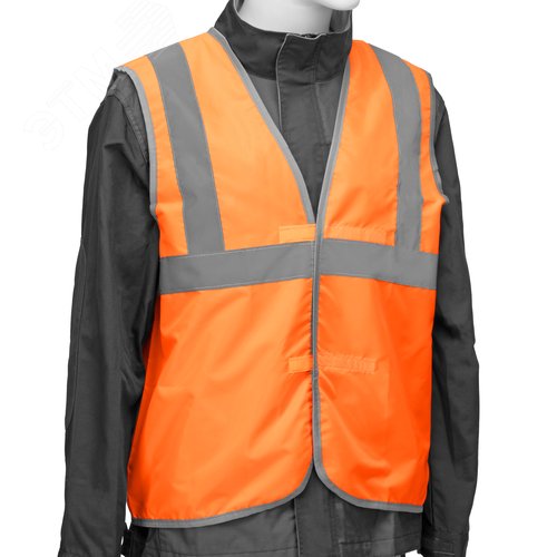 Изображение товара Жилет сигнальный, оранжевый, размер XXL (шт)