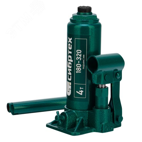 Изображение товара Домкрат гидравлический бутылочный, 4 т, 180-320 мм (шт)