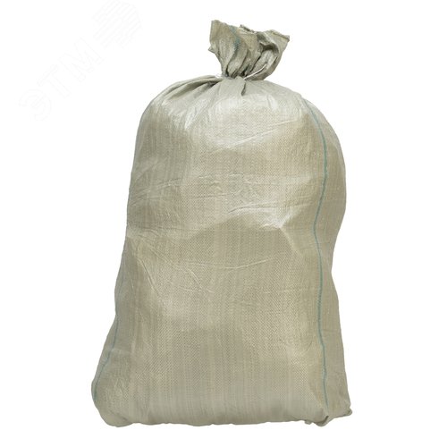 Мешок полипропиленовый, зеленый, для строительного мусора, 120x70 см - фото 1