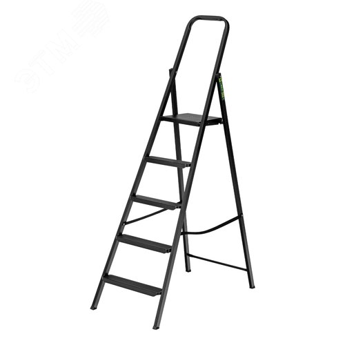 Стремянка 5, ступеней, компактная, стальная Россия - фото 1