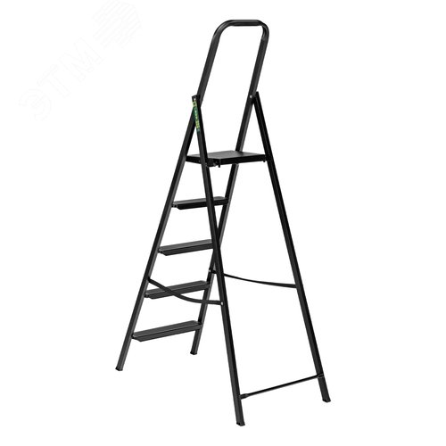 Стремянка 5, ступеней, компактная, стальная Россия - фото 2