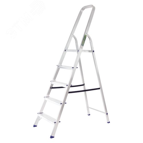Изображение товара Стремянка, 5 ступеней, алюминиевая, Россия (шт)