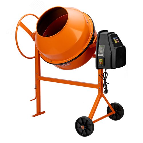 Изображение товара Бетоносмеситель БСЕ-180П, 180 л, 700 Вт, полиамидный венец (шт)
