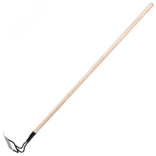 Изображение товара Мотыга, нержавеющая сталь, 200х50х1300 мм, деревянный черенок (шт)