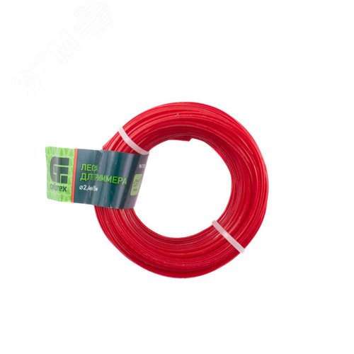 Изображение товара Леска для триммера звезда, 2,4 мм х 15 м, Россия (шт)