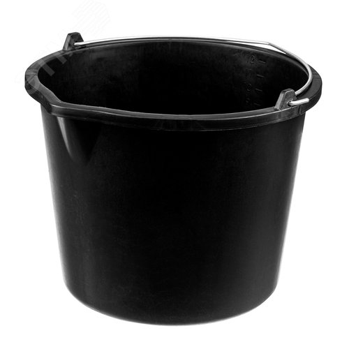 Изображение товара Ведро строительное пластмассовое 12 л, Россия (шт)
