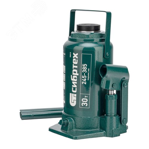 Изображение товара Домкрат гидравлический бутылочный, 30 т, 245-385 мм (шт)