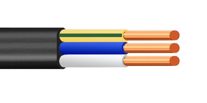 Кабель силовой ППГ-Пнг-HF 3х2,5ок-0,66 барабан (А) ТРТС