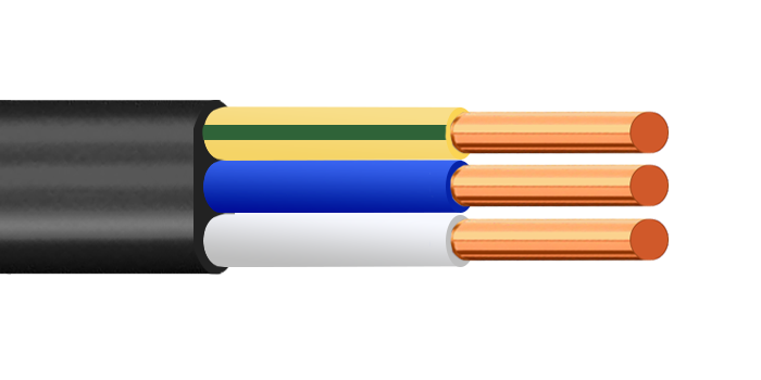 Кабель силовой ППГ-Пнг-HF 3х4ок-0,66 барабан (А) ТРТС